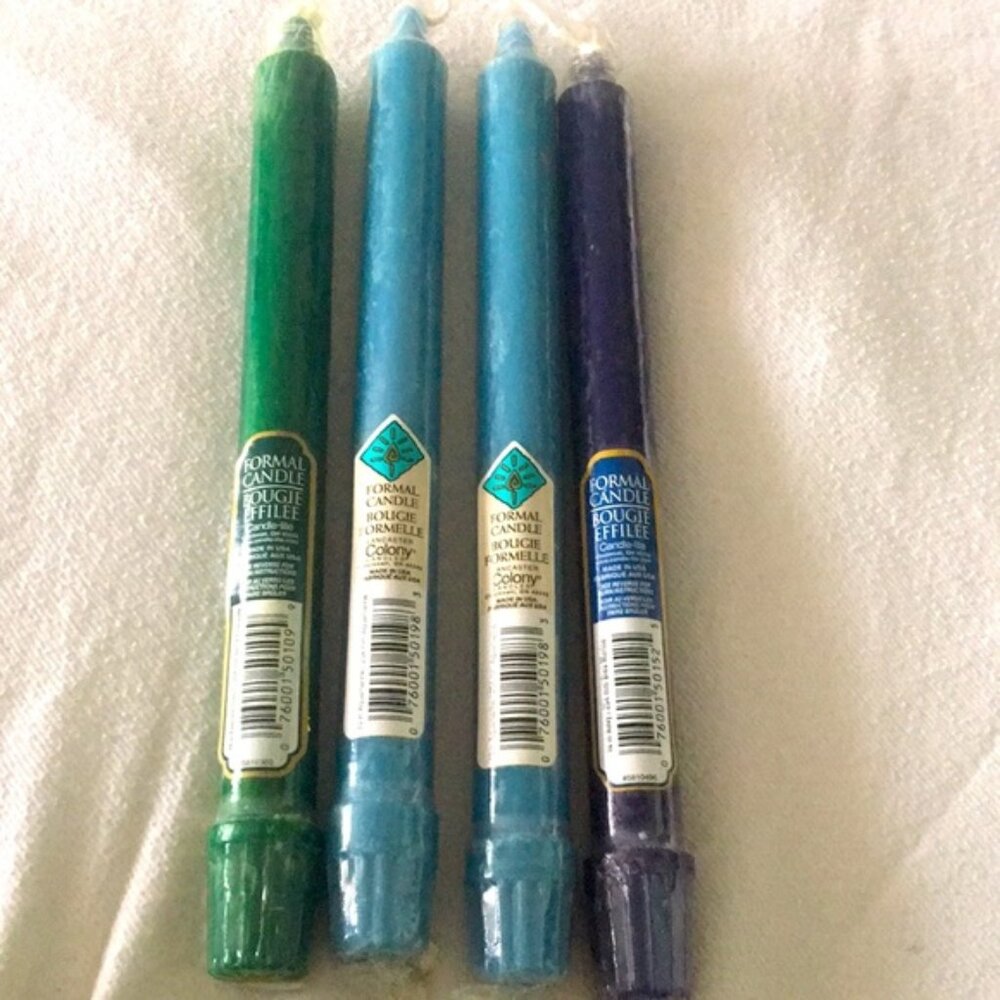 🔻NWT🔻Set of 4 Formal 10 Unscented Candles
